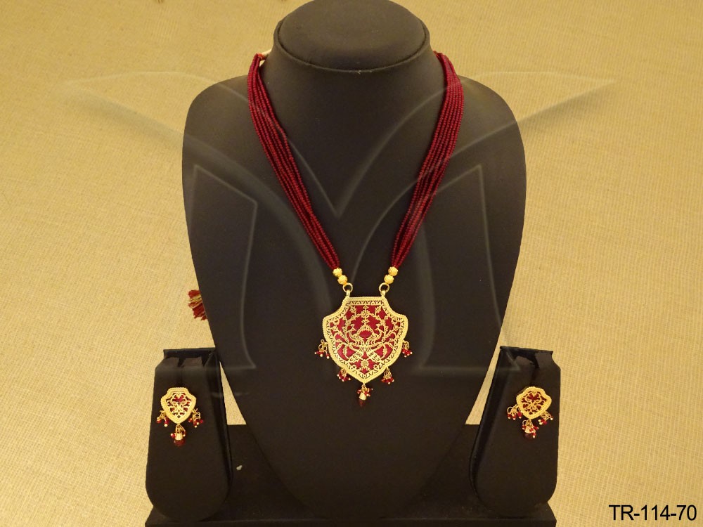 Matka Style Single Thewa Set