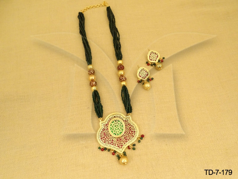 Double Thewa Jewellery Set