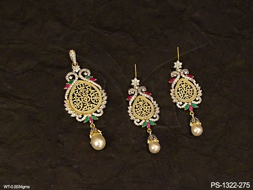 Thewa jewellery Pendant Set