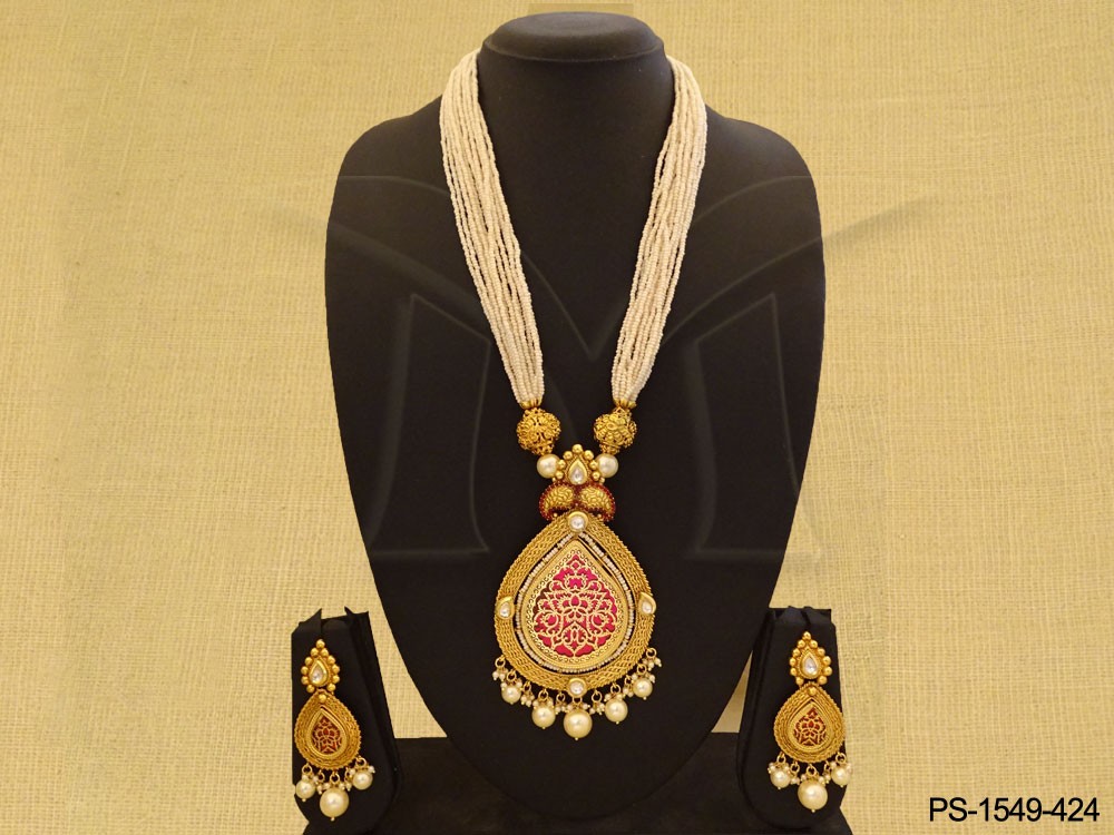 Thewa Designer Pendant Set Jewellery