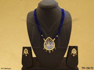 Rajwadi Thewa Jewellery Pendant